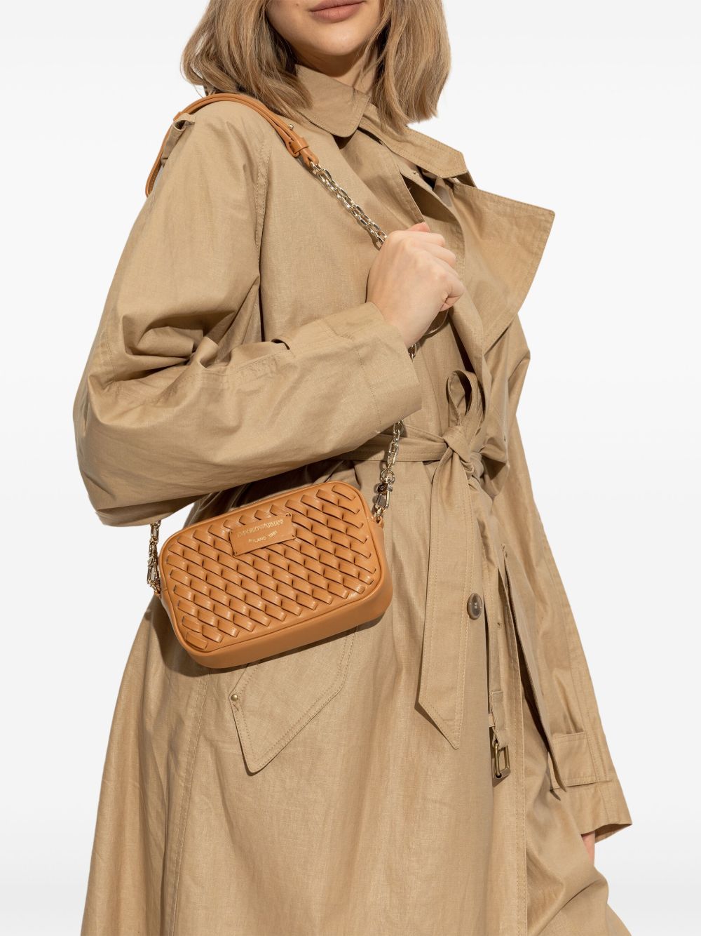 EMPORIO ARMANI EXCLUSIVE Emporio Armani leather shoulder bag EMPORIO ARMANI EXCLUSIVE 