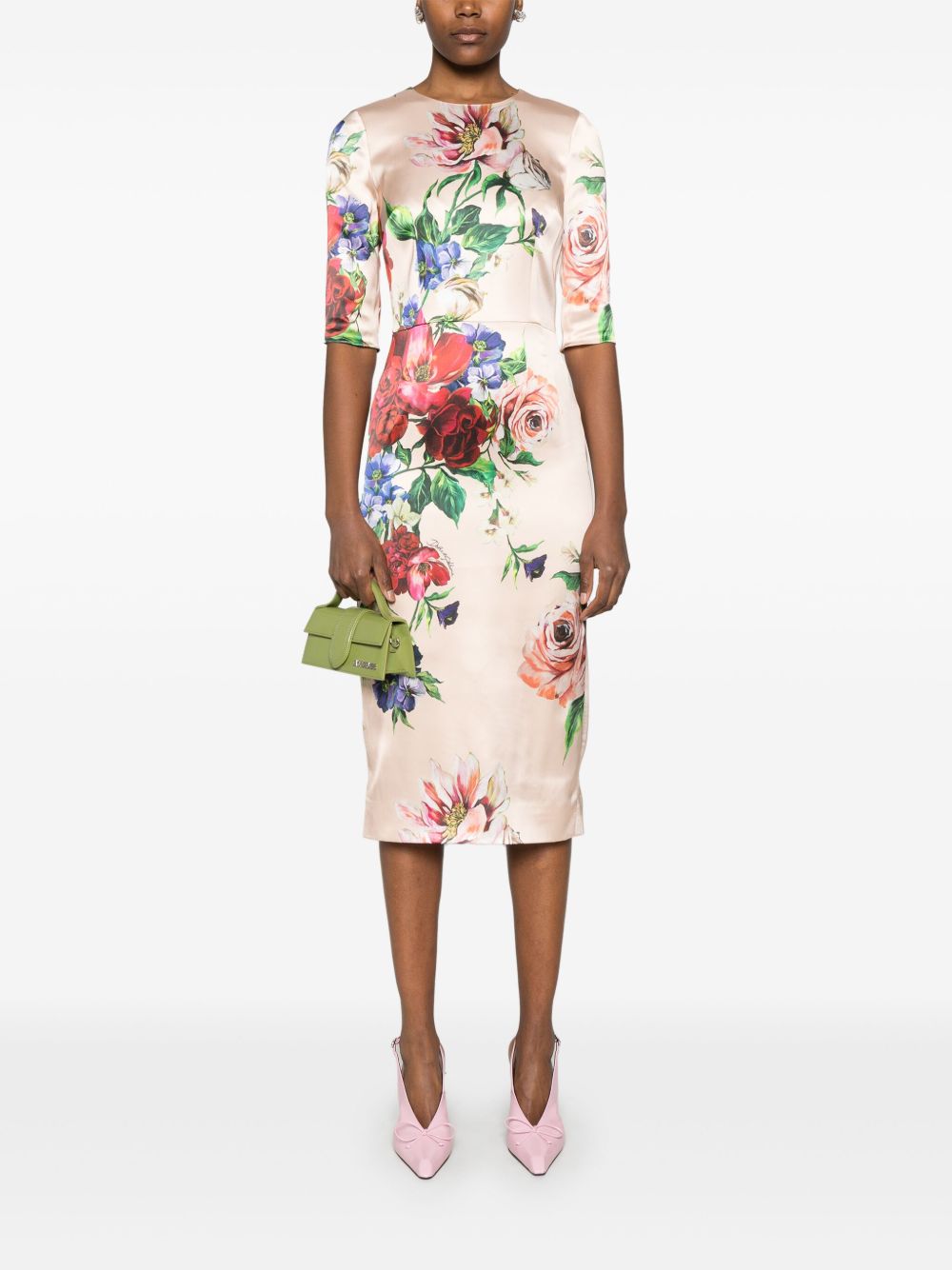 Dolce & Gabbana floral-print Midi Dress Dolce & Gabbana 