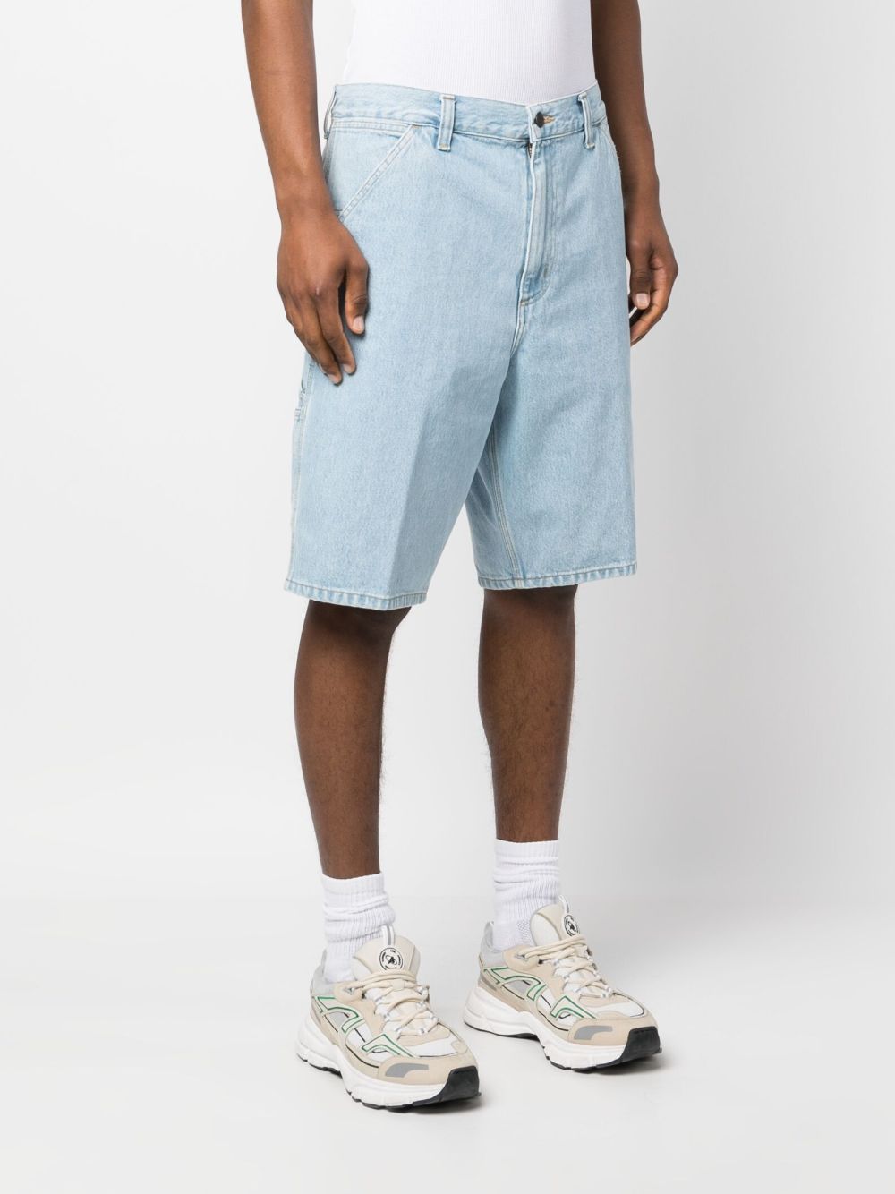 CARHARTT WIP MAIN Shorts Clear Blue Carhartt Wip Main 