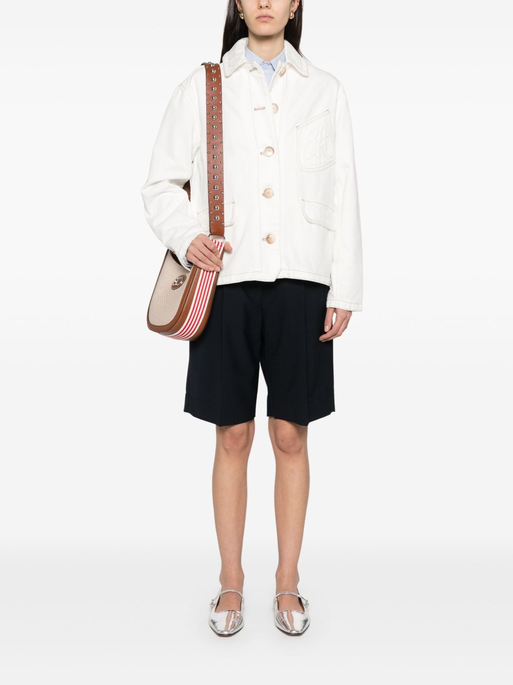 Emporio Armani Cotton drill blouson Emporio Armani 