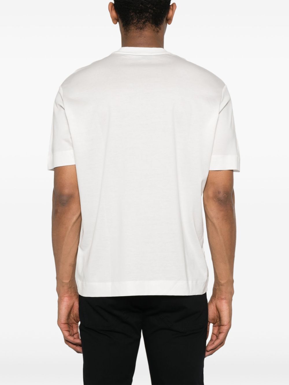 Emporio Armani Embroidered Logo T Shirt Emporio Armani 
