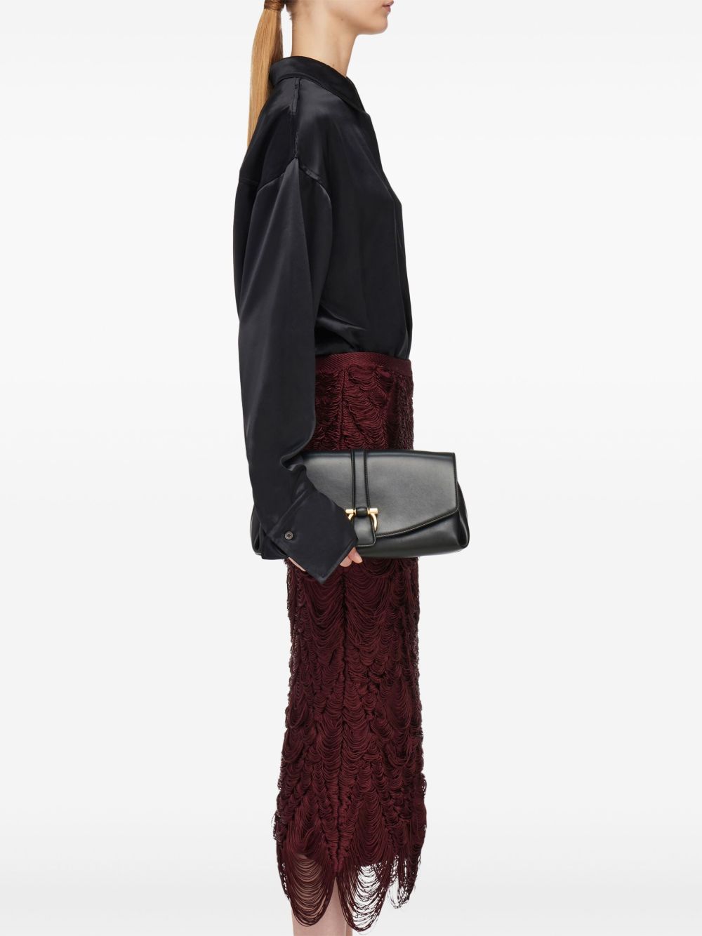 Ferragamo Medium Front Flap Soulder Bag Ferragamo