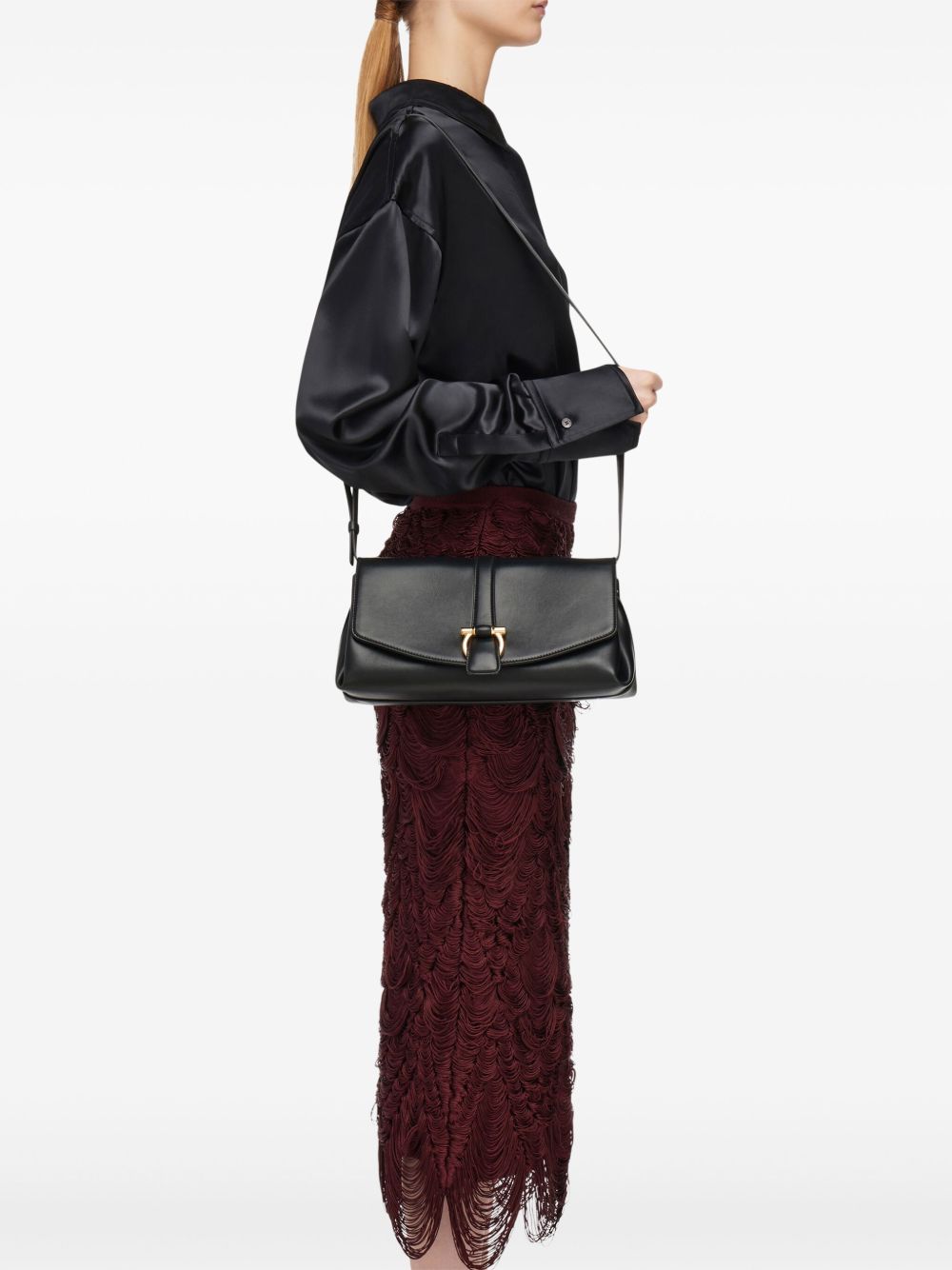 Ferragamo Medium Front Flap Soulder Bag Ferragamo