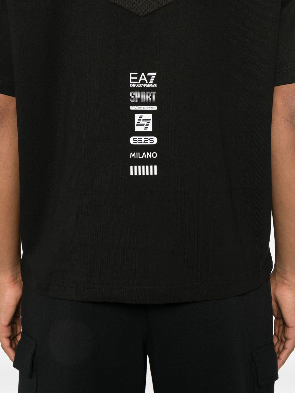 EA7 T-shirts and Polos Black EA7 