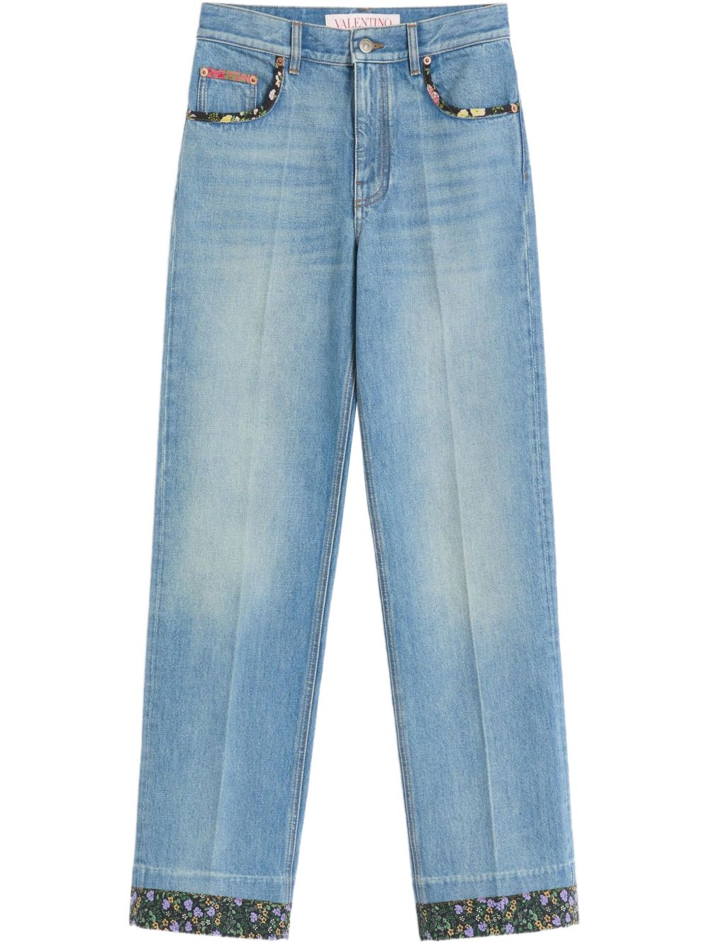 Valentino Denim Boyfriend Jeans Valentino