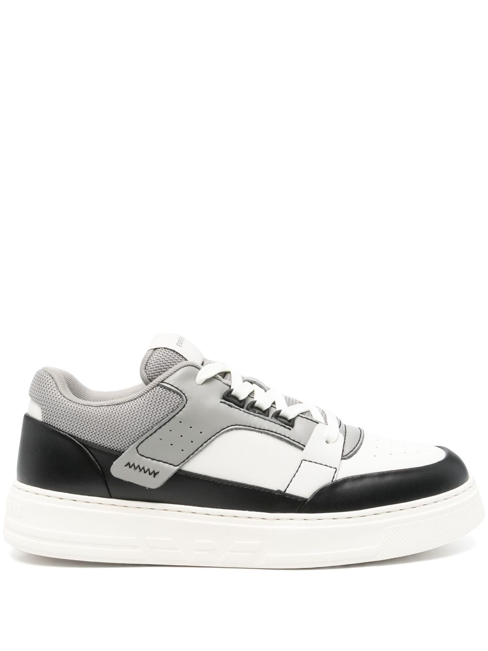 Emporio Armani Leather and mesh sneakers with contrasting details Emporio Armani 