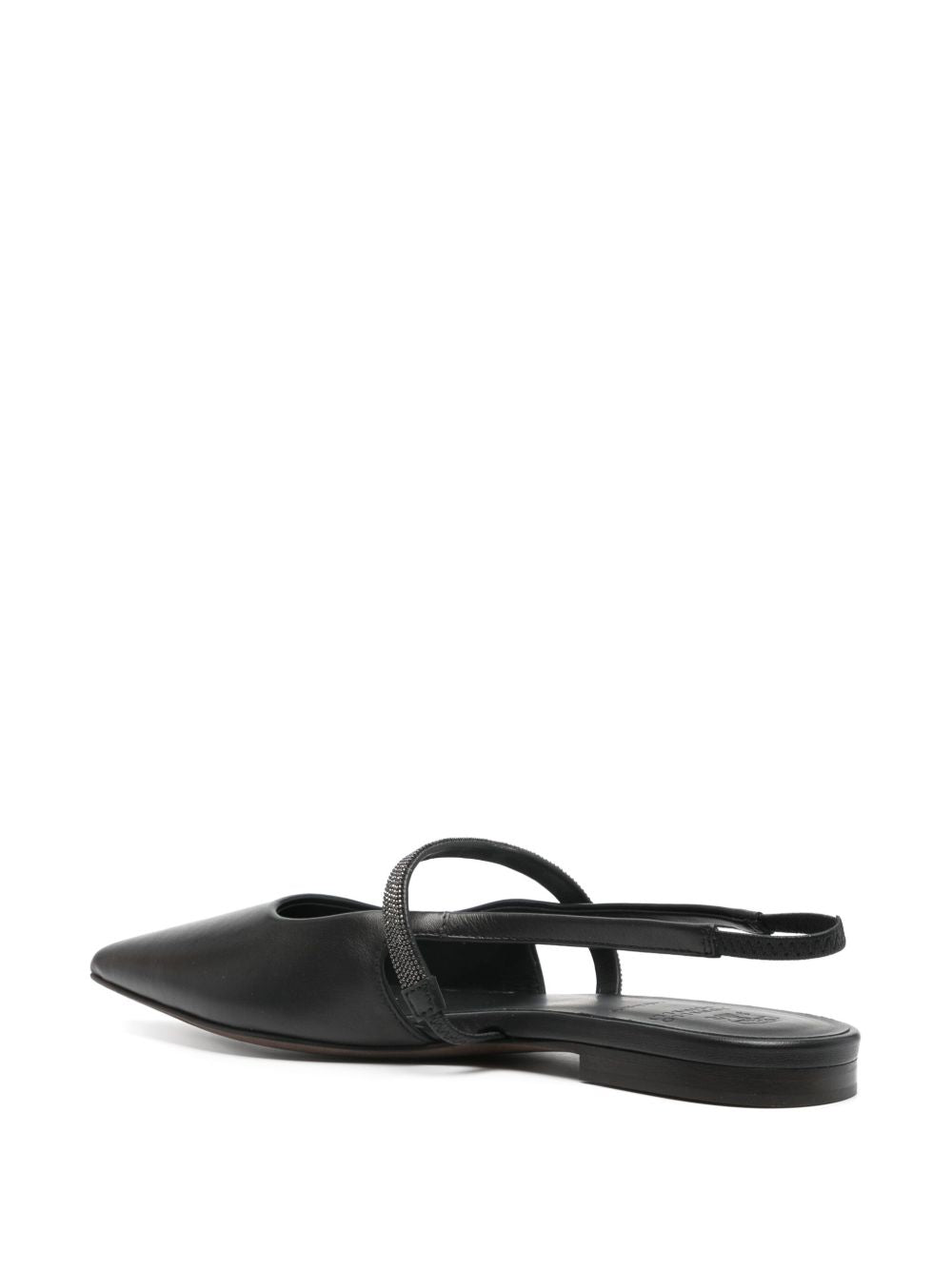 Brunello Cucinelli Monili-chain ballerina shoes Brunello Cucinelli