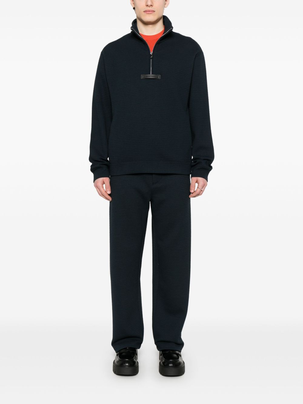 EMPORIO ARMANI EXCLUSIVE Sweaters Blue EMPORIO ARMANI EXCLUSIVE