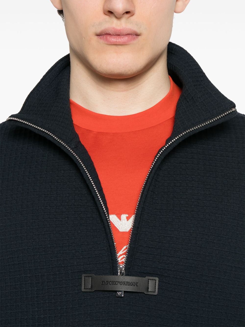 EMPORIO ARMANI EXCLUSIVE Sweaters Blue EMPORIO ARMANI EXCLUSIVE