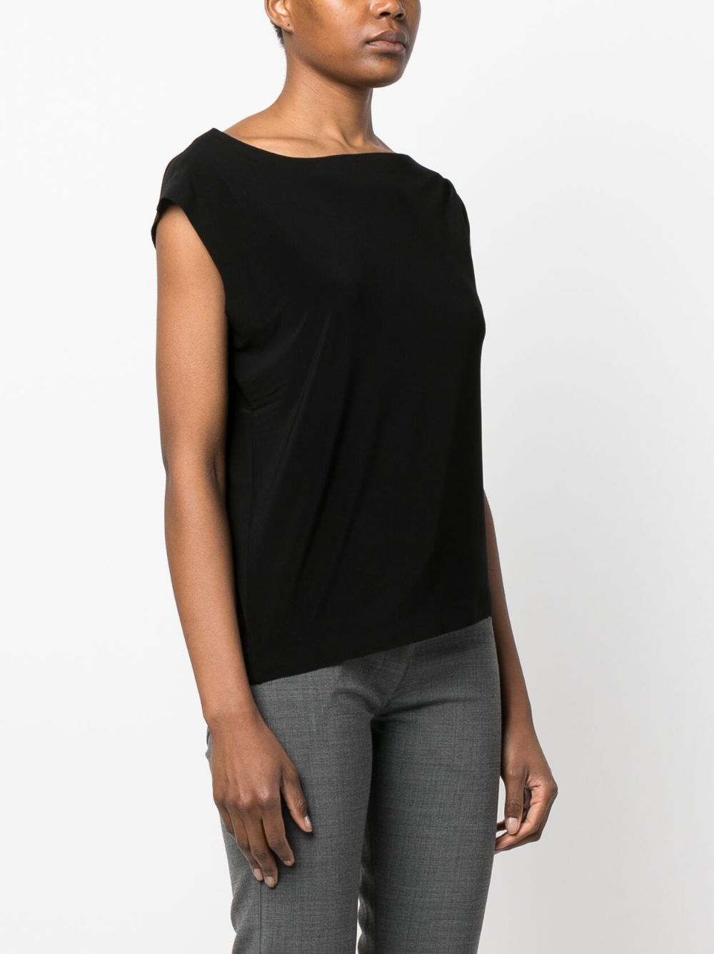 Norma Kamali Top Black Norma Kamali