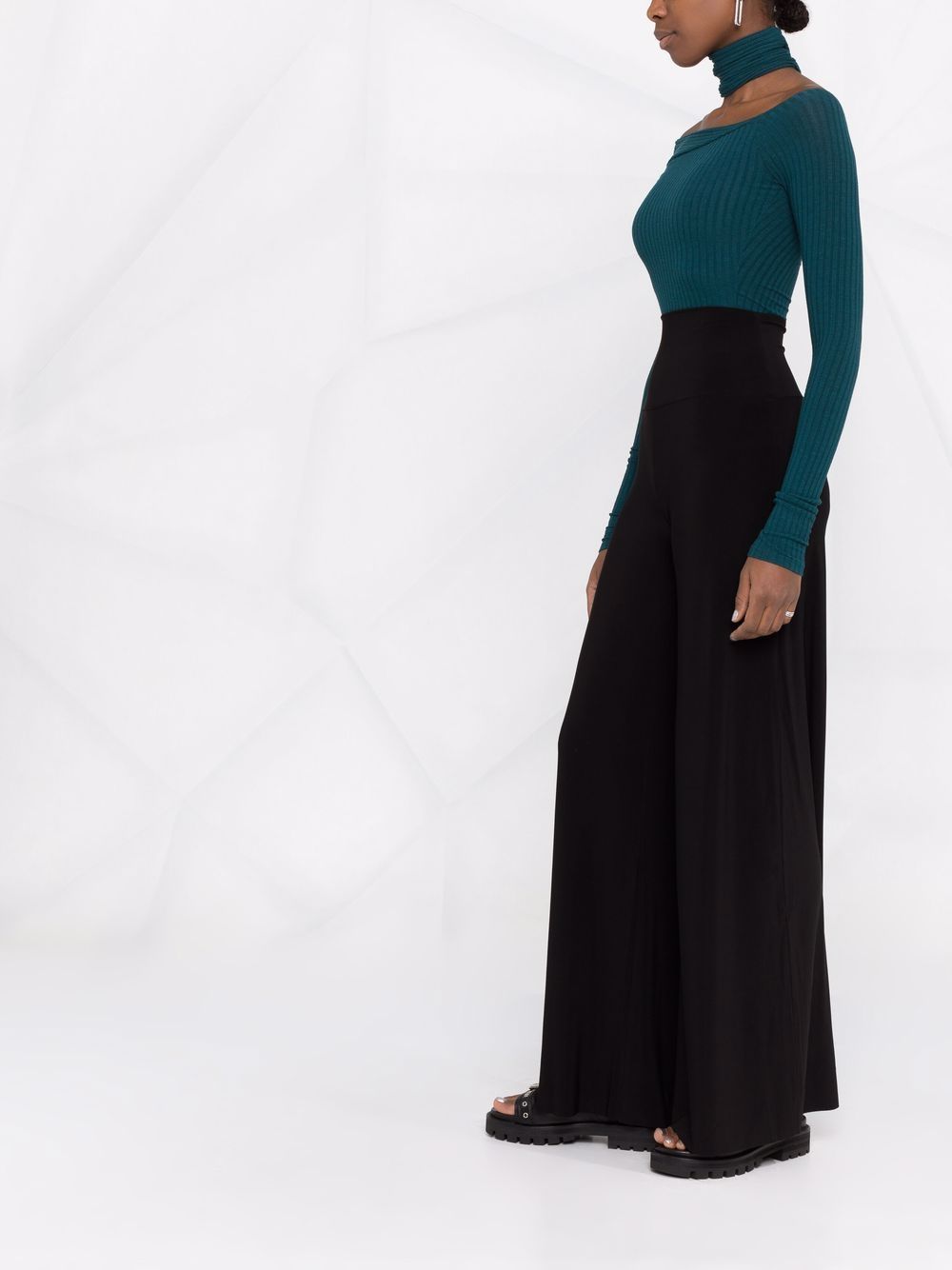 Norma Kamali Trousers Black Norma Kamali