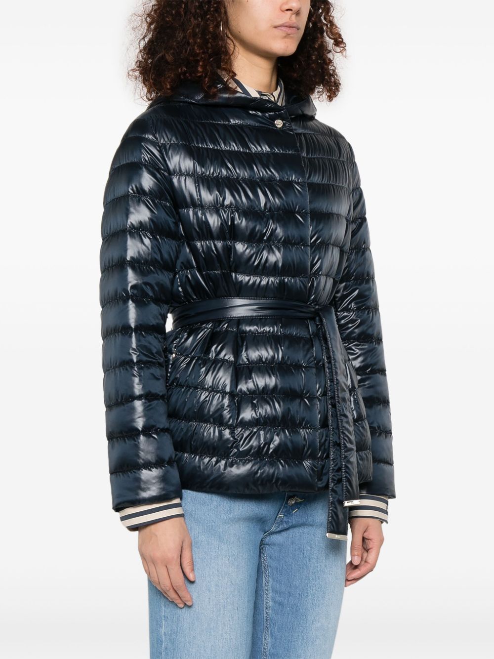 Herno Coats Blue Herno