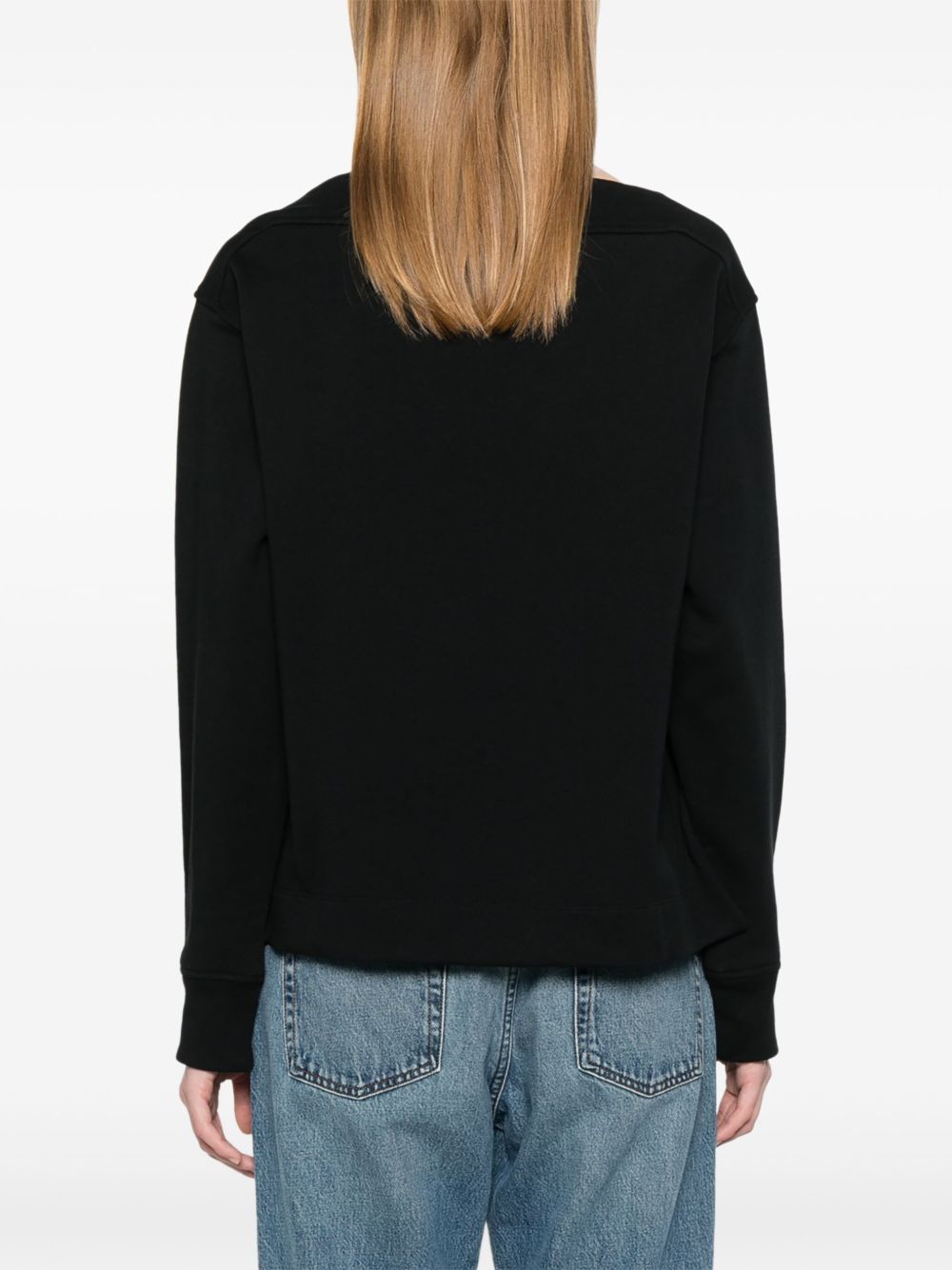 Emporio Armani logo embossed sweatshirt Emporio Armani