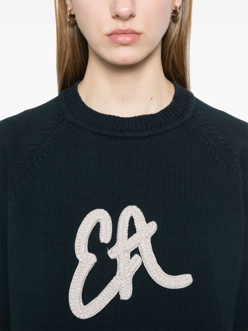 Emporio Armani Sweater with maxi EA Icon logo Emporio Armani