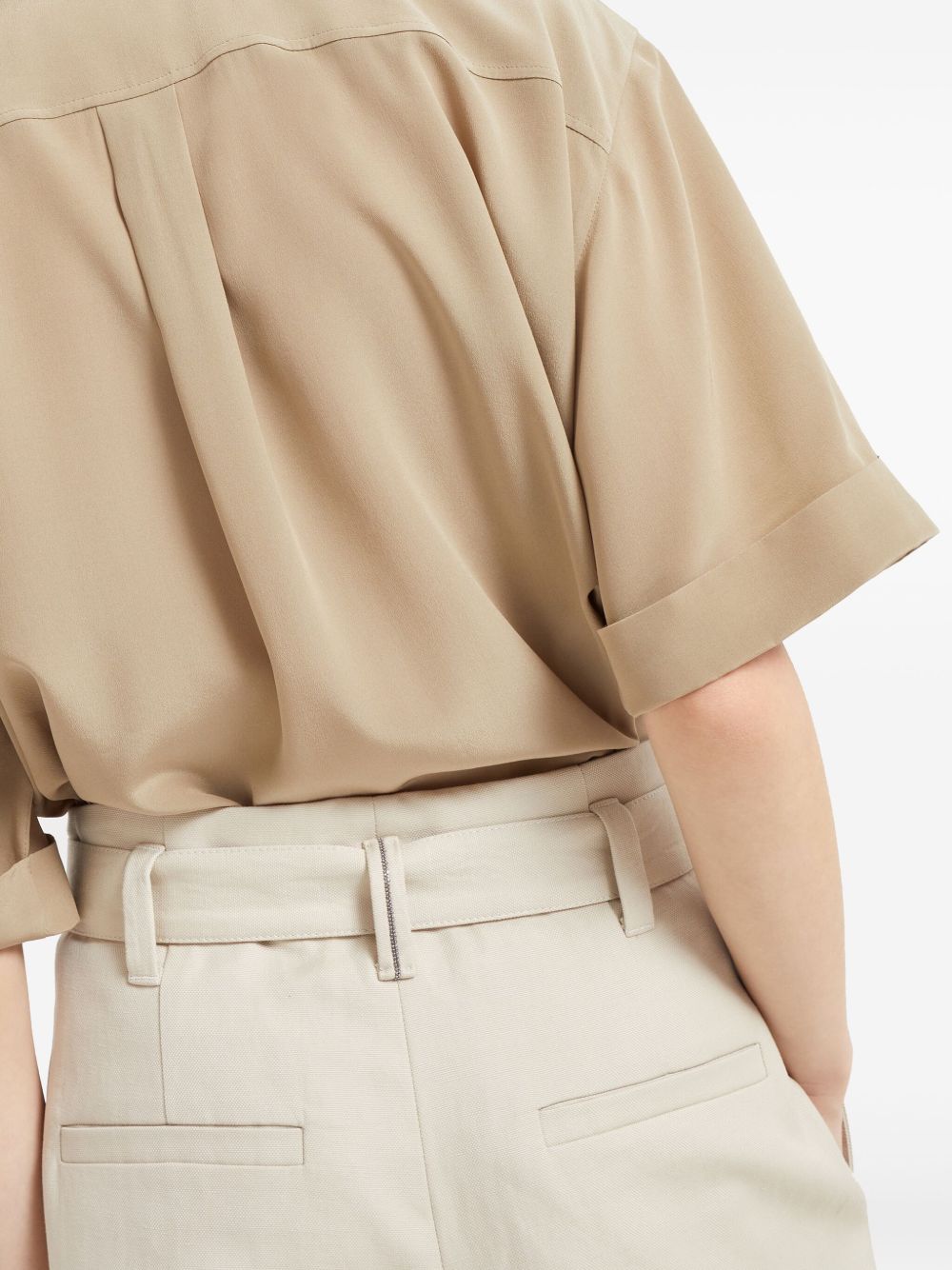 Brunello Cucinelli Trousers Beige Brunello Cucinelli
