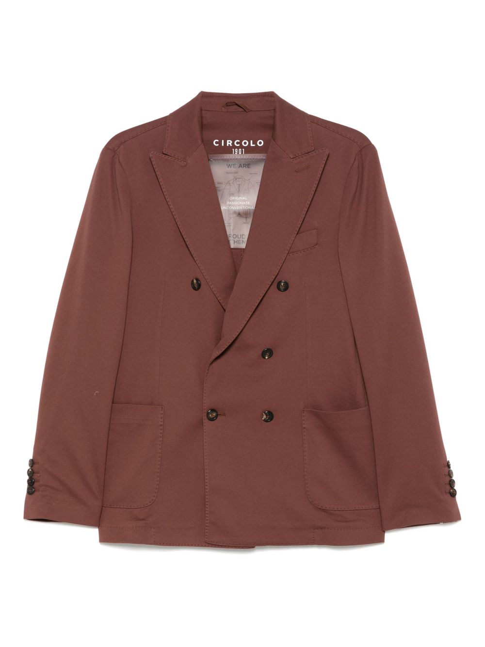 Circolo 1901 Jackets Brown Circolo 1901