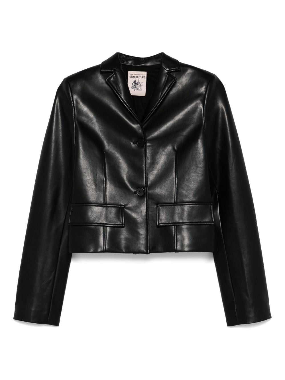 Semicouture Jackets Black Semicouture