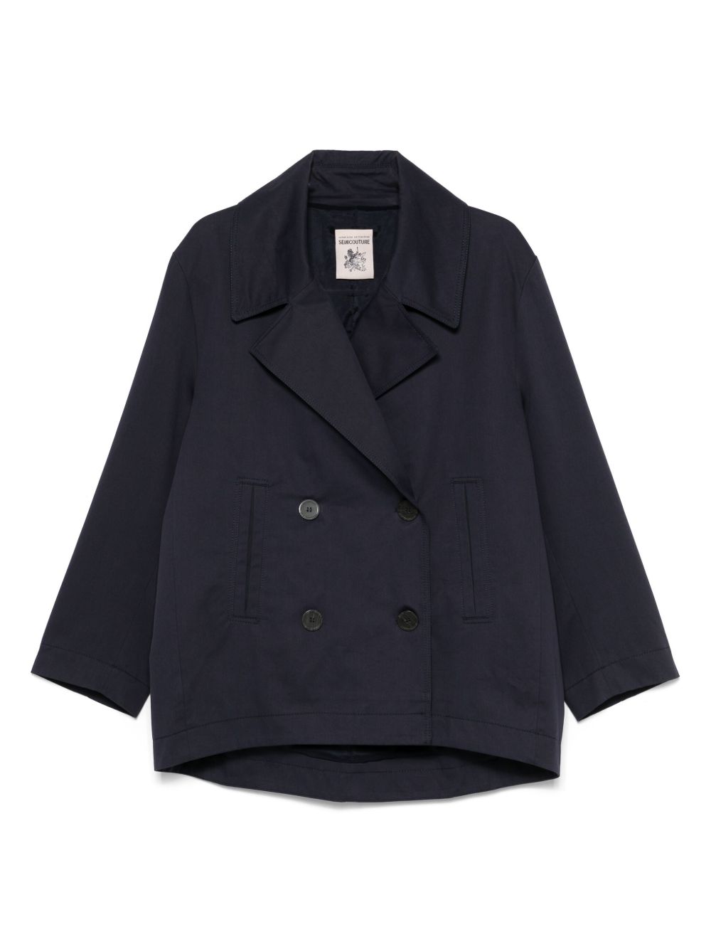 Semicouture Jackets Blue Semicouture