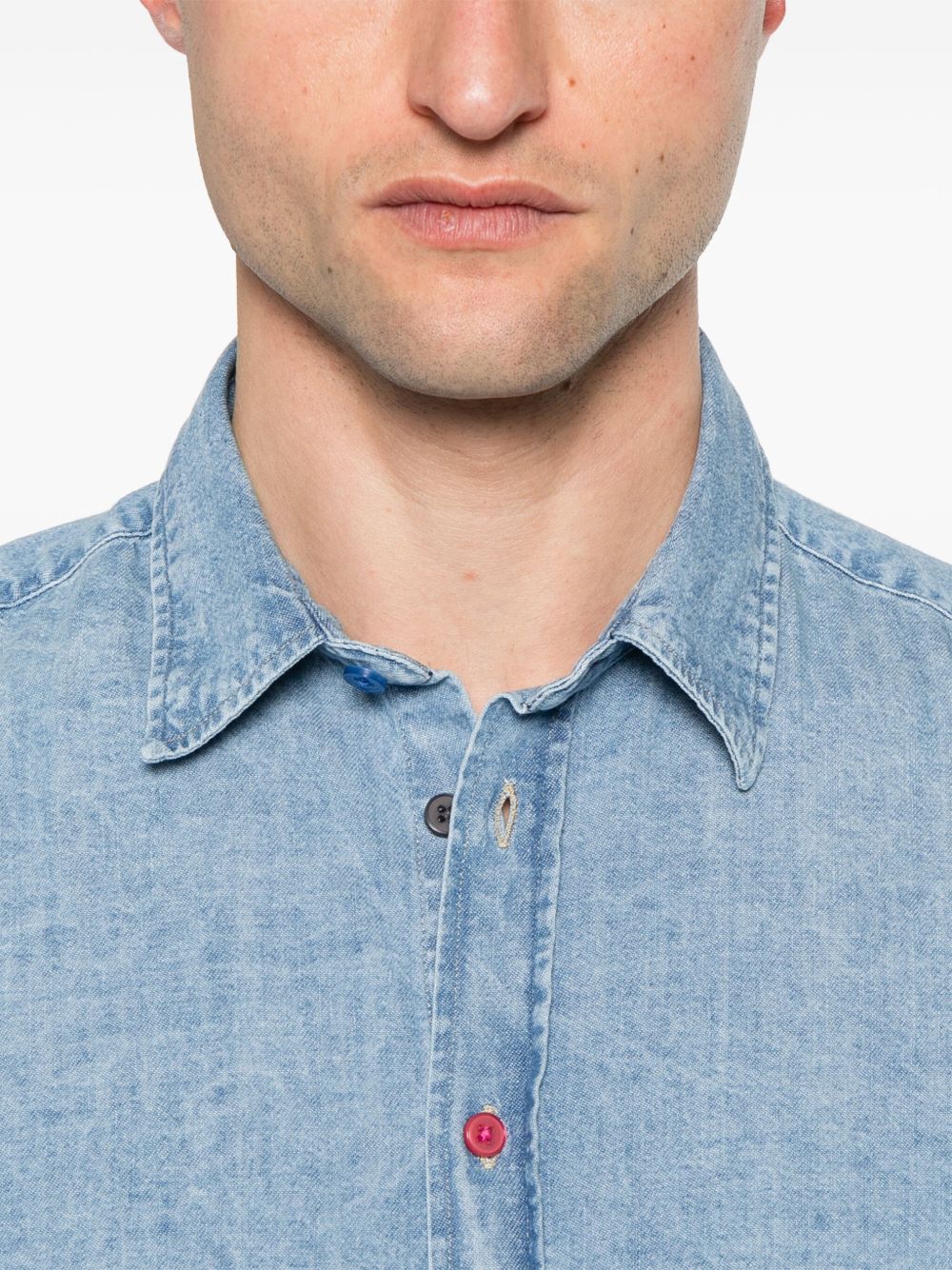 PS By Paul Smith Shirts Clear Blue PS By Paul Smith 