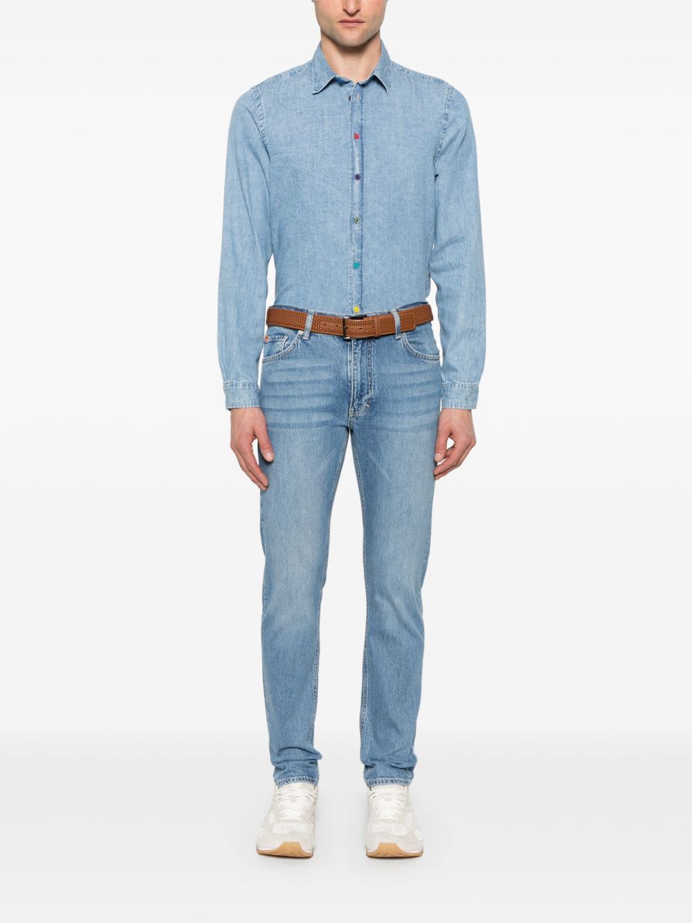 PS By Paul Smith Shirts Clear Blue PS By Paul Smith 