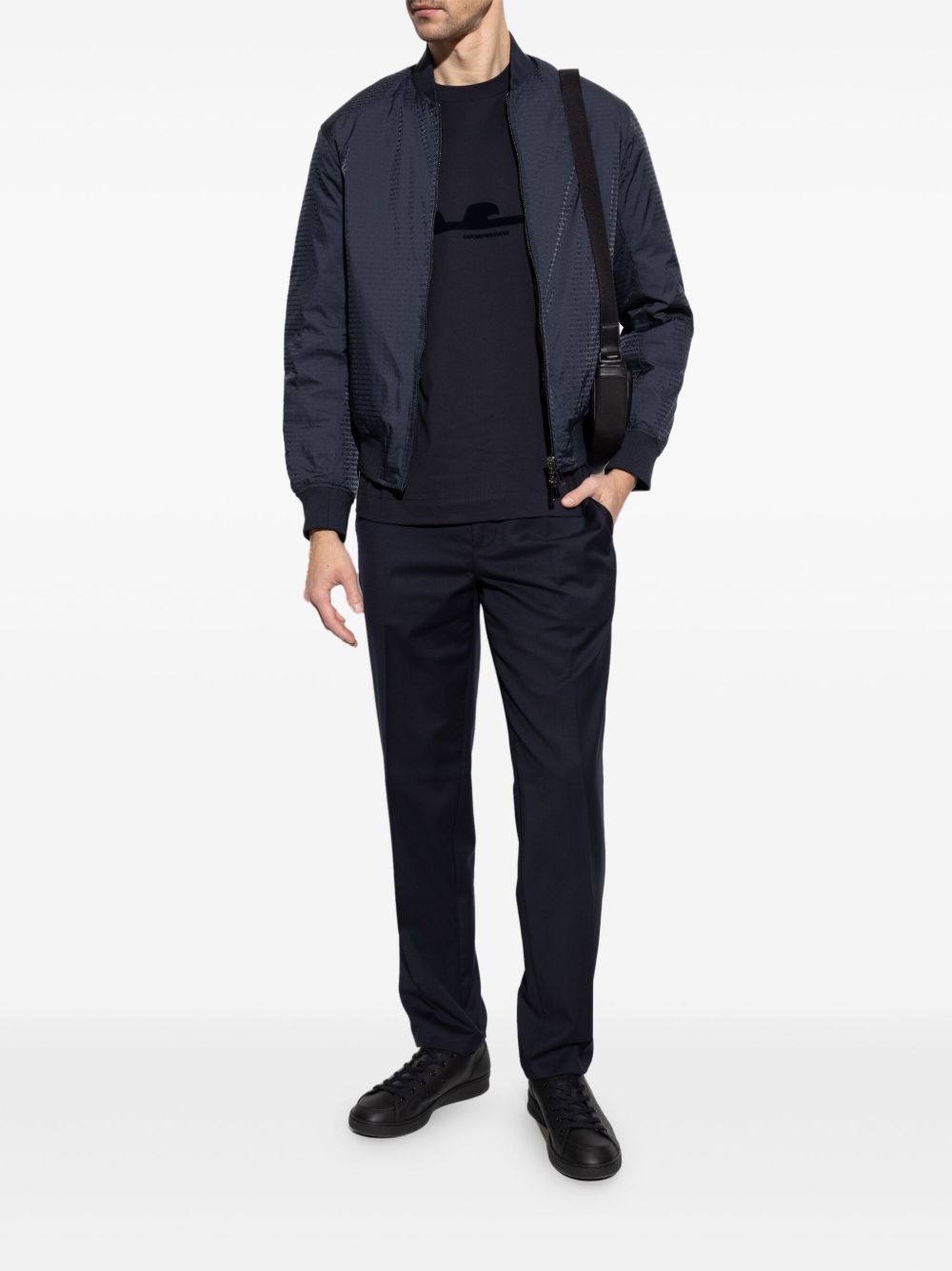 Emporio Armani Trousers Blue Emporio Armani
