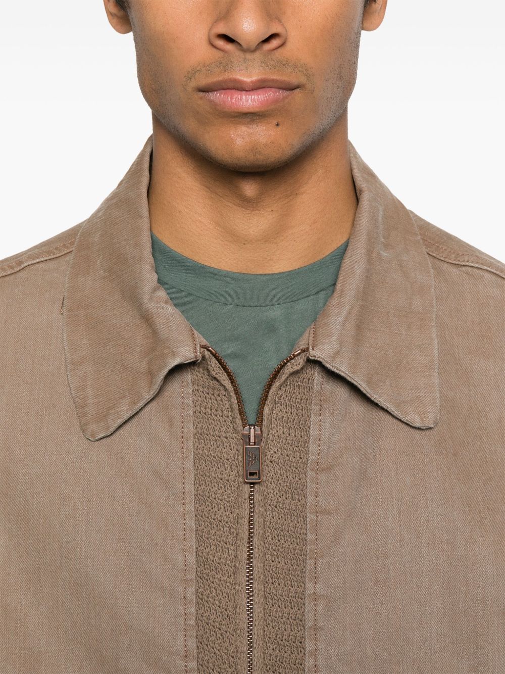 Emporio Armani Coats Brown Emporio Armani 