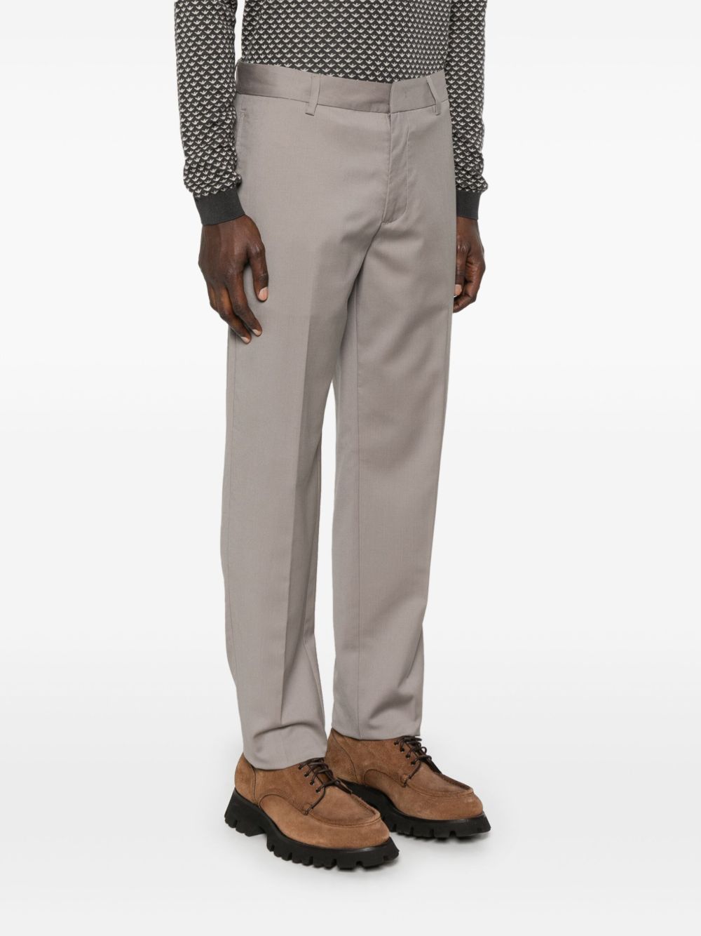 Emporio Armani Trousers Dove Grey Emporio Armani 