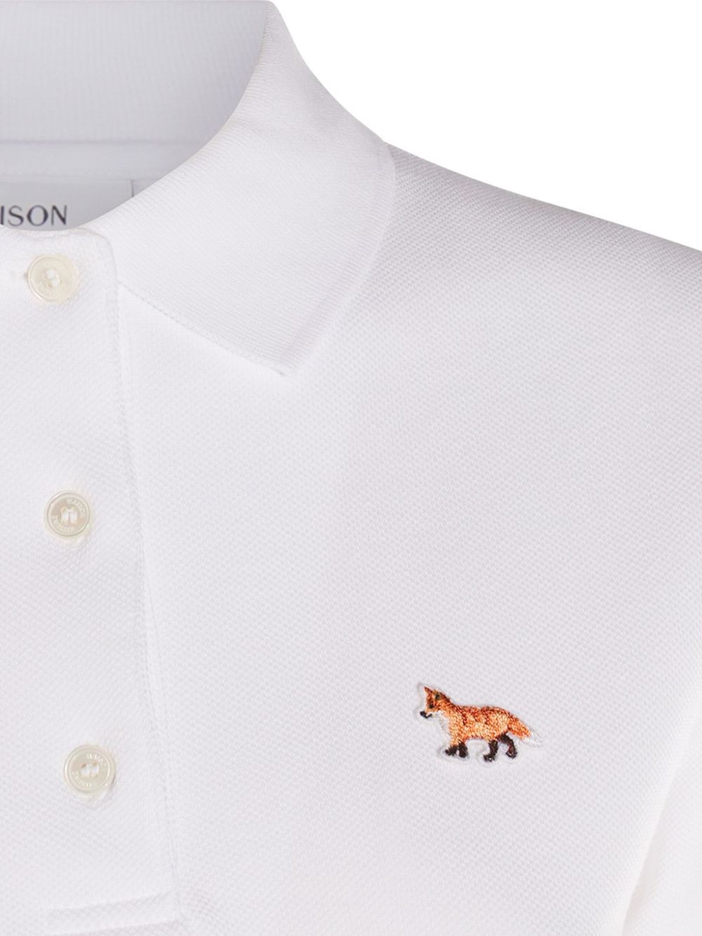Maison Kitsuné MAISON KITSUNE' T-shirts and Polos White Maison Kitsuné