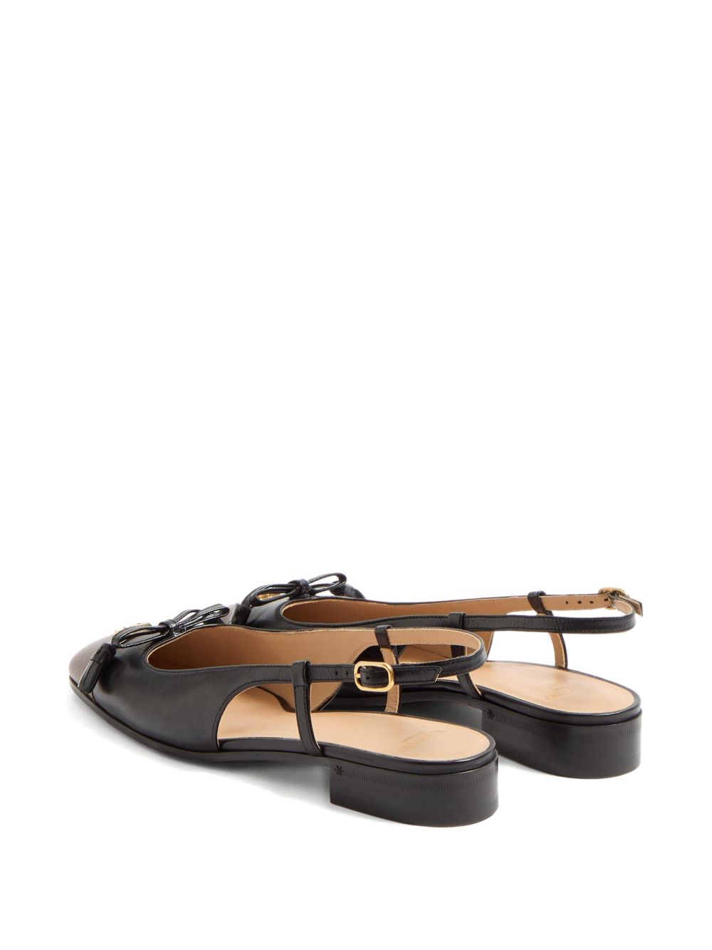 Valentino Garavani 25mm Valet du Roi slingback ballet flats Valentino Garavani