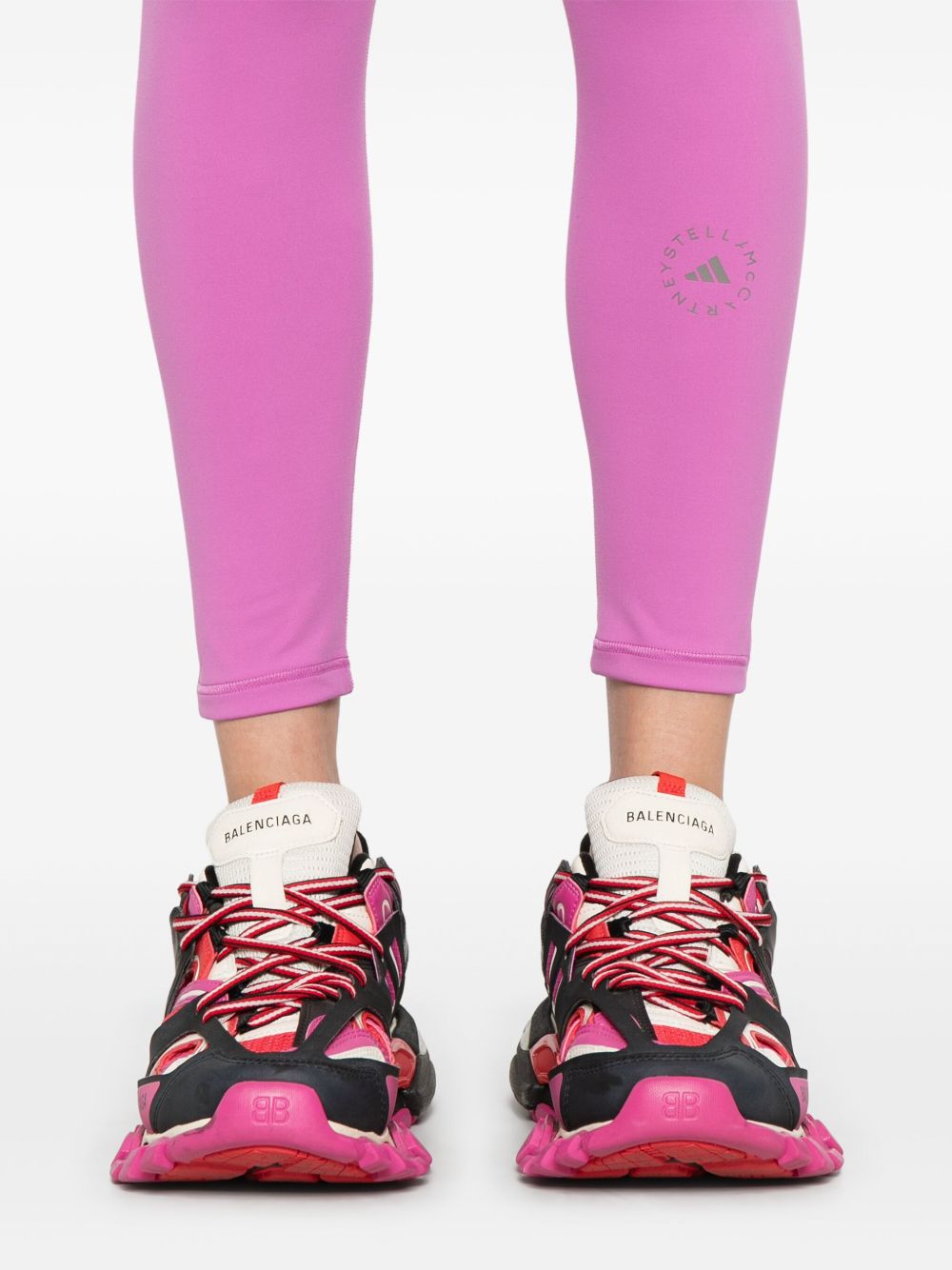 Adidas By Stella McCartney Trousers Purple Adidas By Stella McCartney