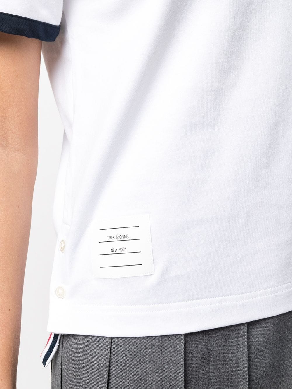 Thom Browne T-shirts and Polos White Thom Browne