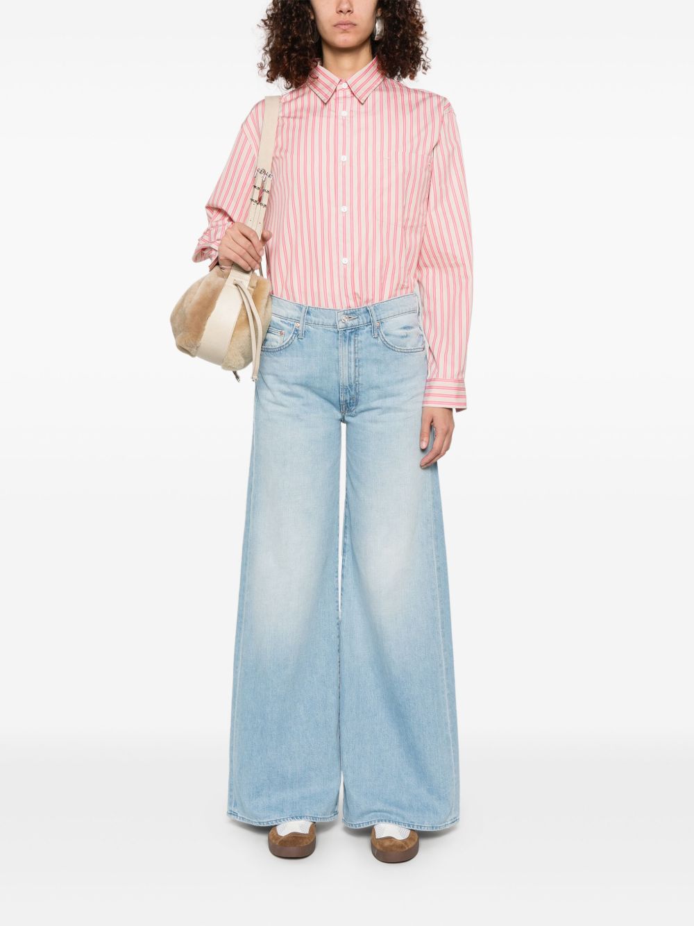 Mother Jeans Clear Blue - Gallerias