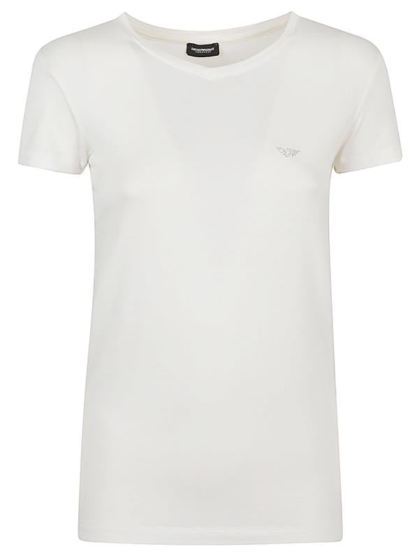 Emporio Armani T-shirts and Polos White Emporio Armani 