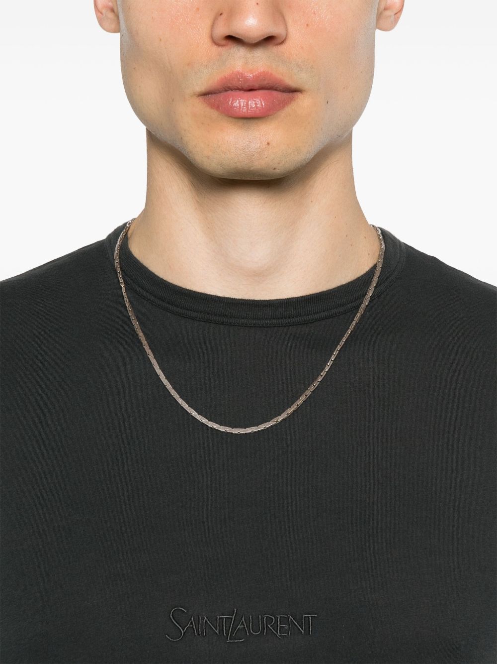 Saint Laurent T-shirt with logo Saint Laurent