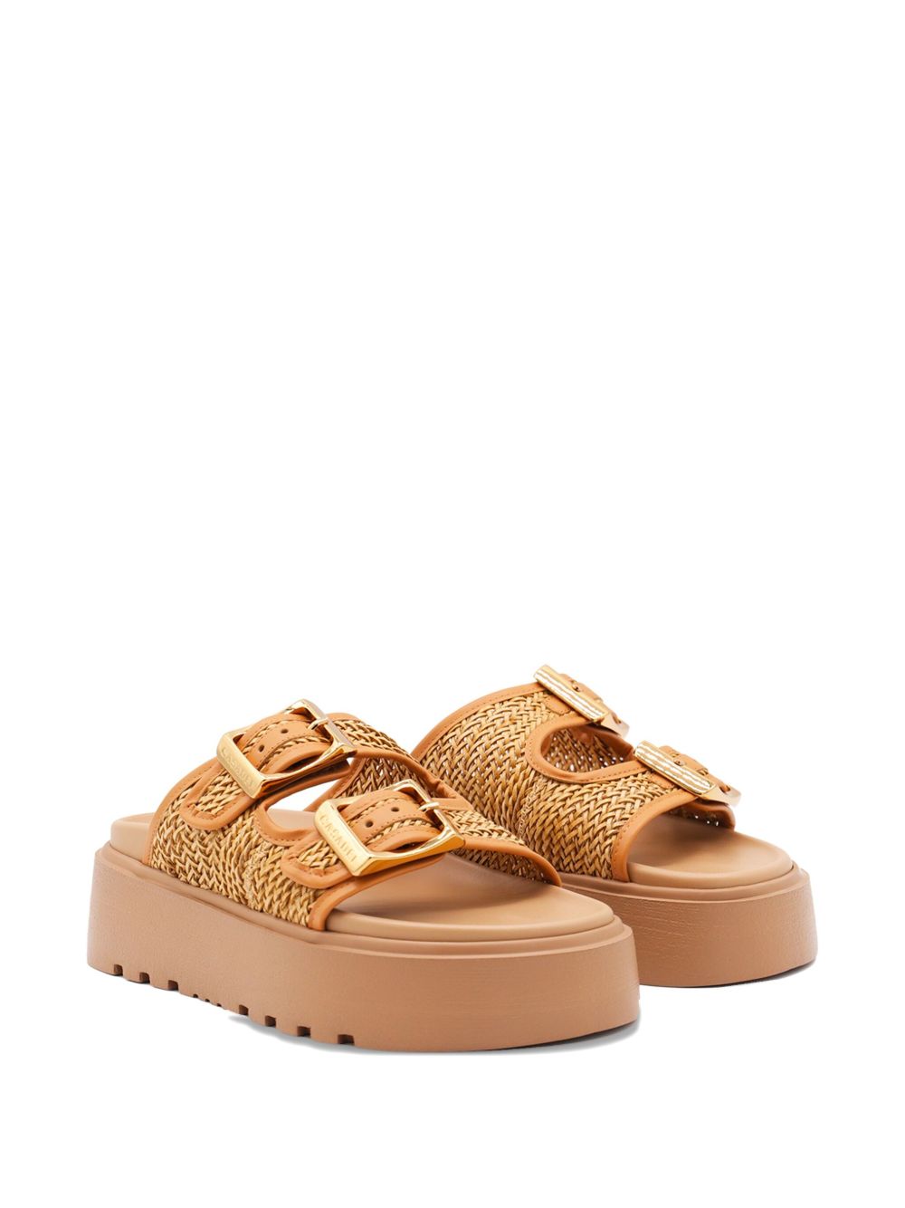 Casadei Sandals Leather Brown Casadei
