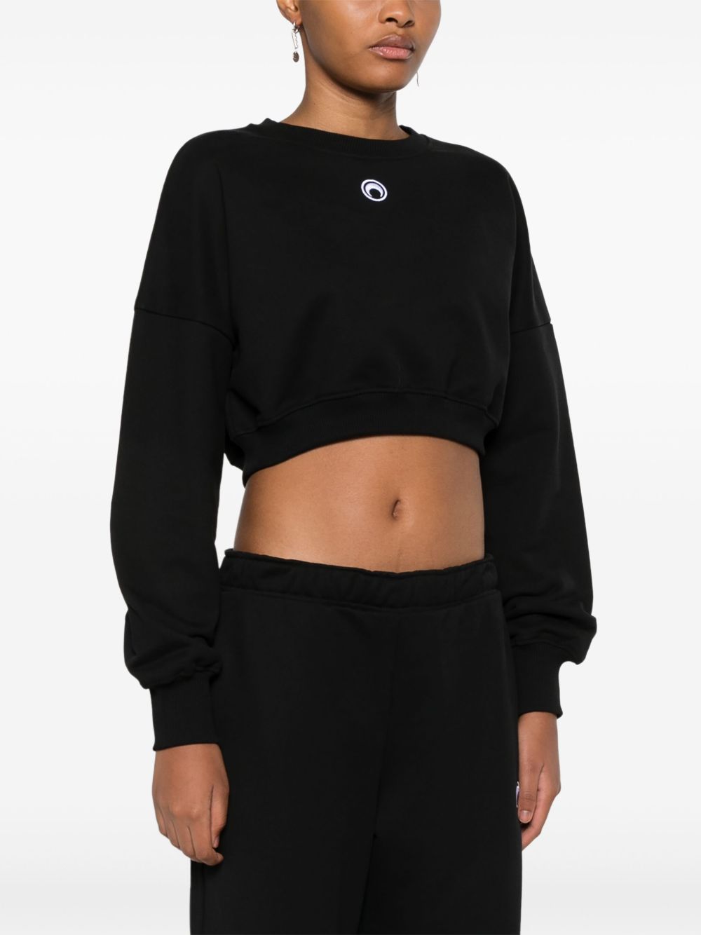 MARINE SERRE Sweaters Black Marine Serre