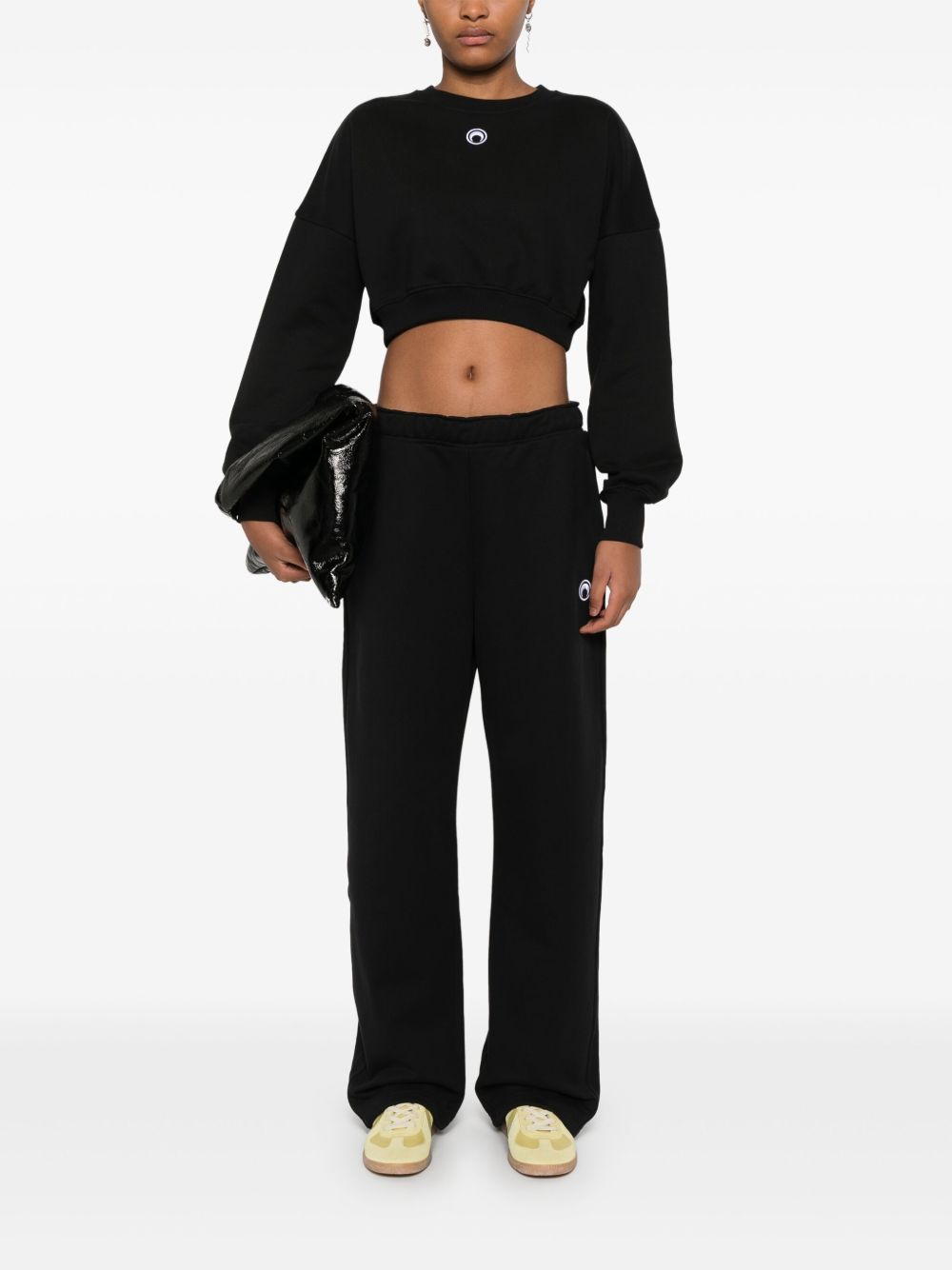MARINE SERRE Sweaters Black Marine Serre