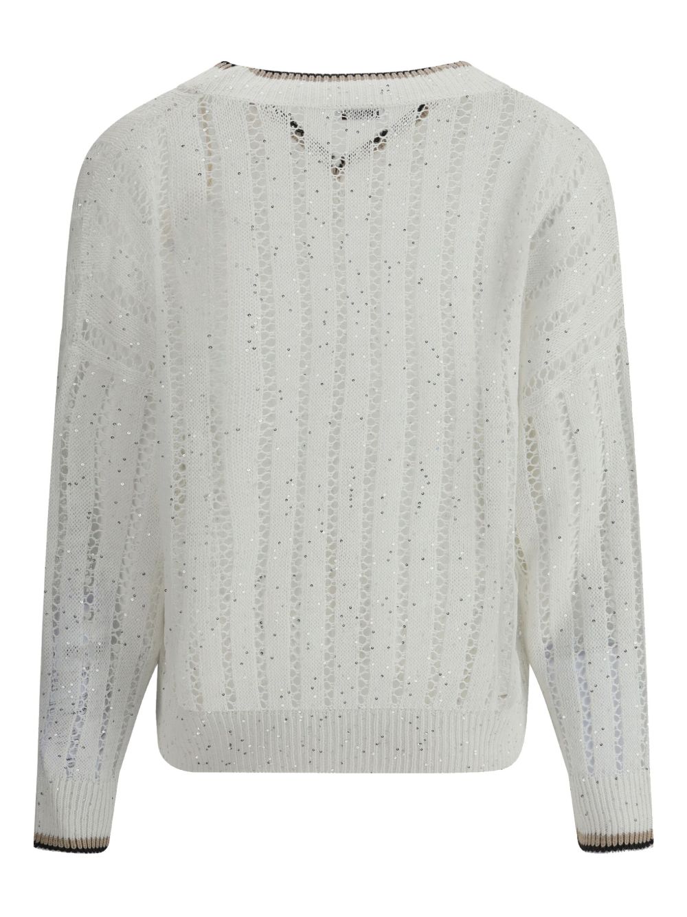 Brunello Cucinelli Sweaters White Brunello Cucinelli