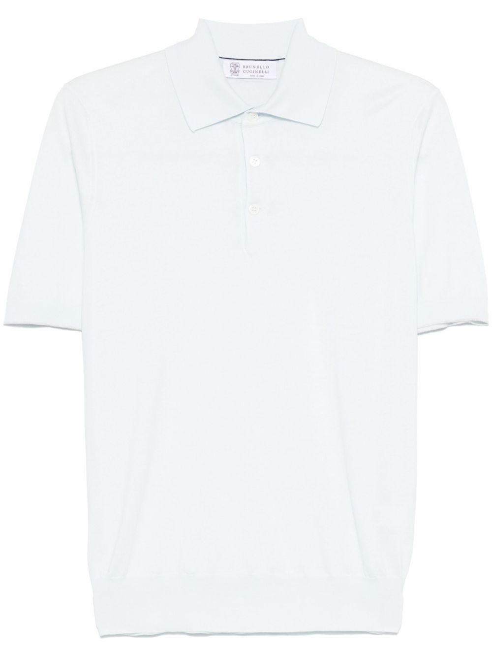 Brunello Cucinelli T-shirts and Polos Clear Blue Brunello Cucinelli