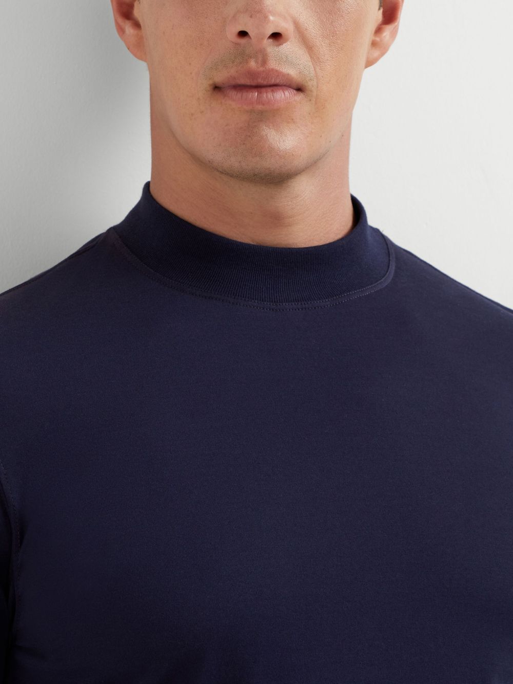 Brunello Cucinelli T-shirts and Polos Blue - Gallerias