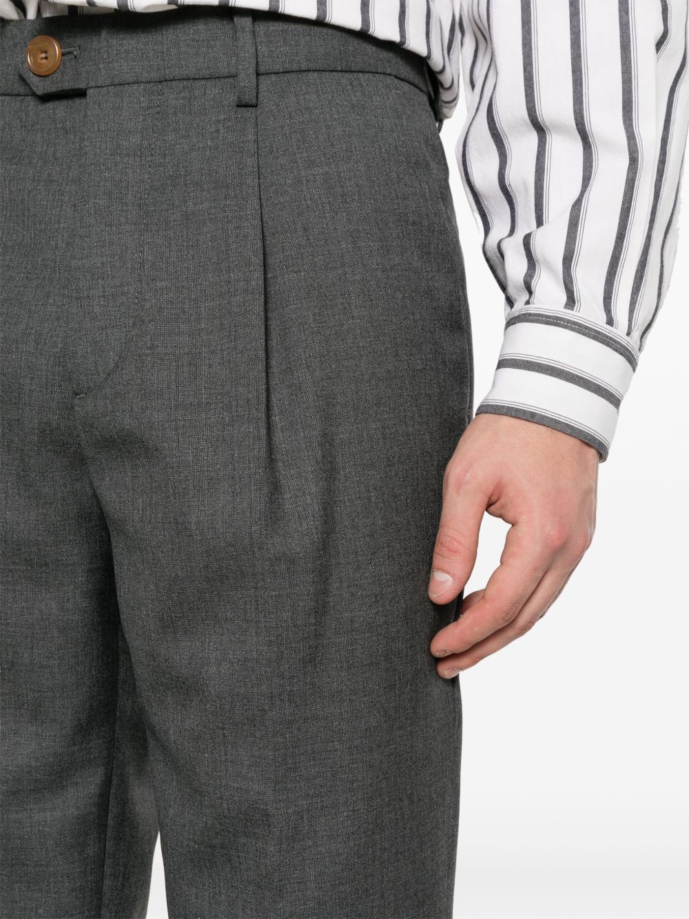 Brunello Cucinelli Trousers Grey Brunello Cucinelli