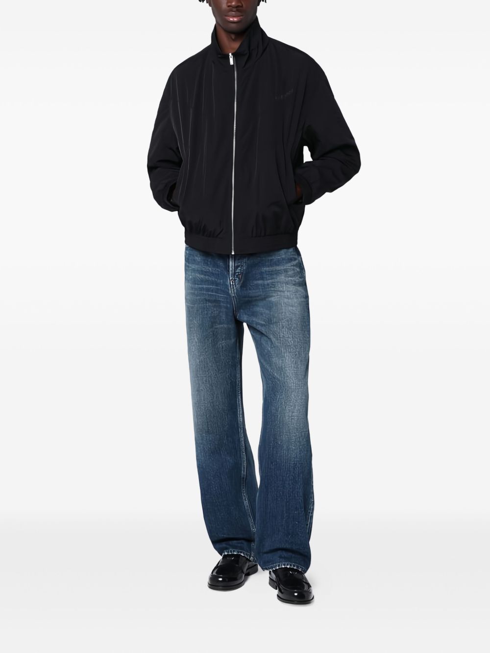 Saint Laurent High Rise Denim Jeans Saint Laurent