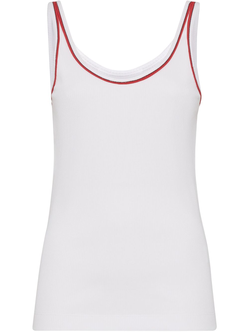 Brunello Cucinelli Top White Brunello Cucinelli