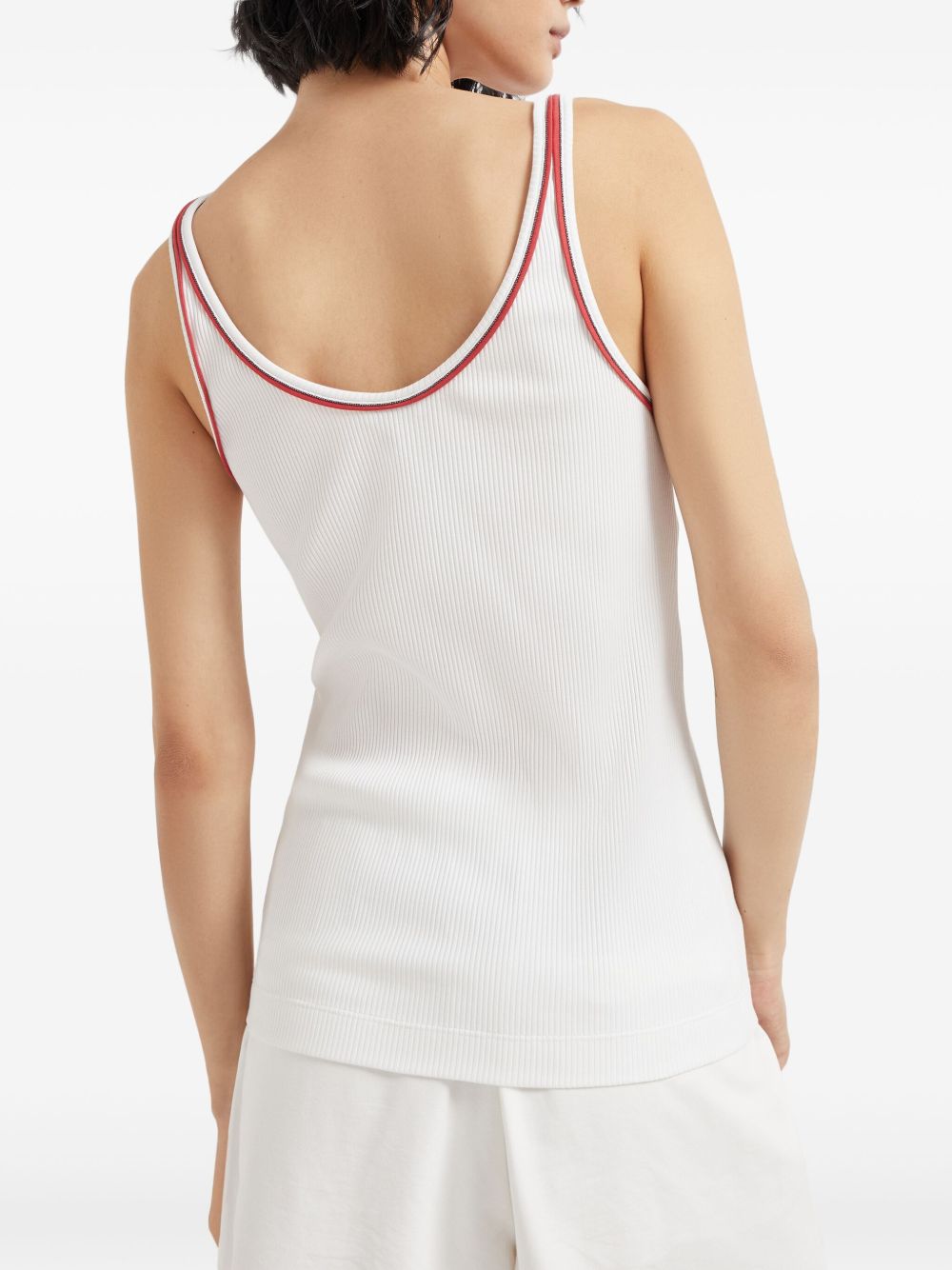 Brunello Cucinelli Top White Brunello Cucinelli