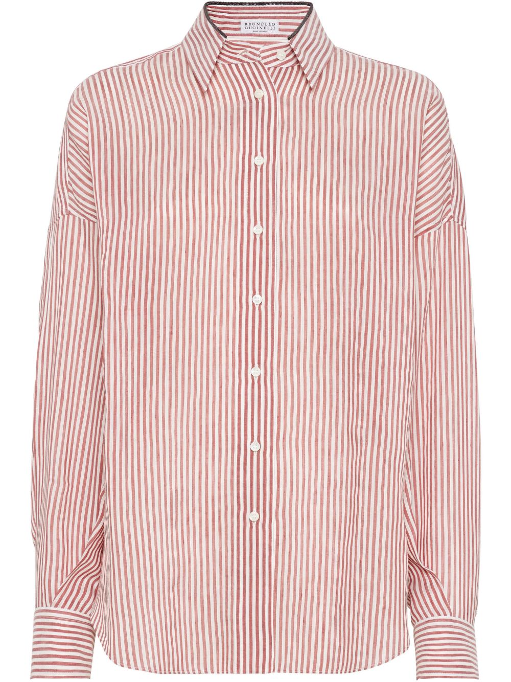 Brunello Cucinelli Shirts Bordeaux Brunello Cucinelli