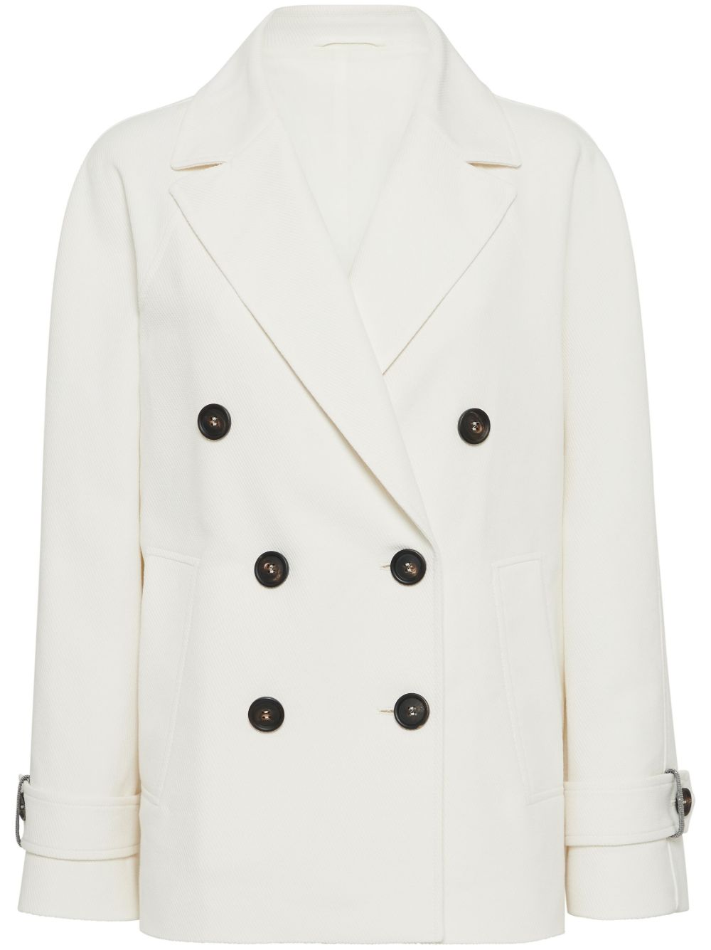 Brunello Cucinelli Jackets Cream Brunello Cucinelli