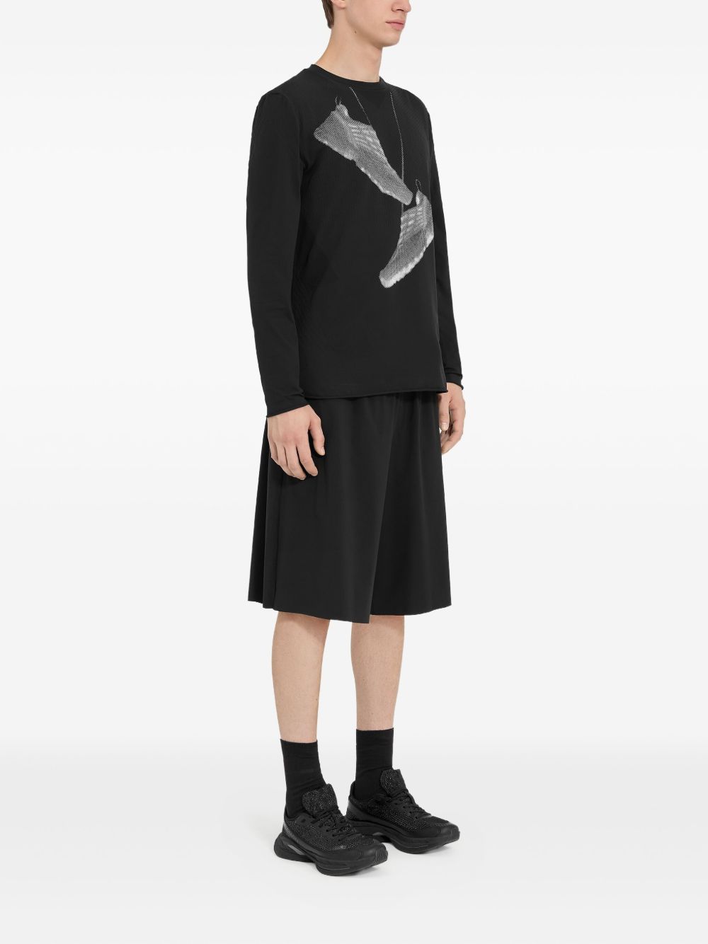 MM6 X SALOMON  T-shirts and Polos Black MM6 X Salomon