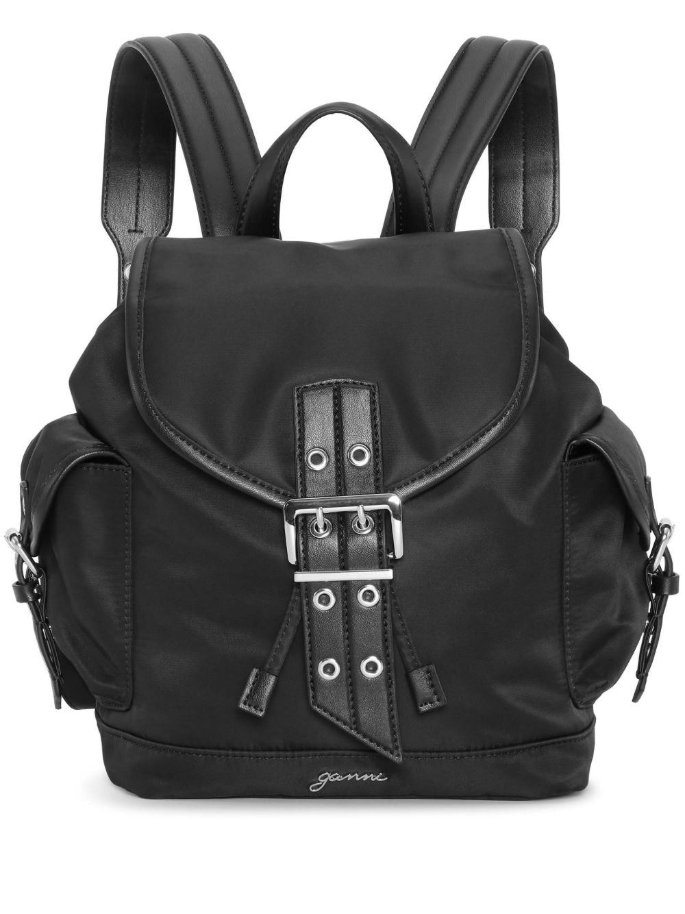 Ganni Bucky nylon small backpack Ganni