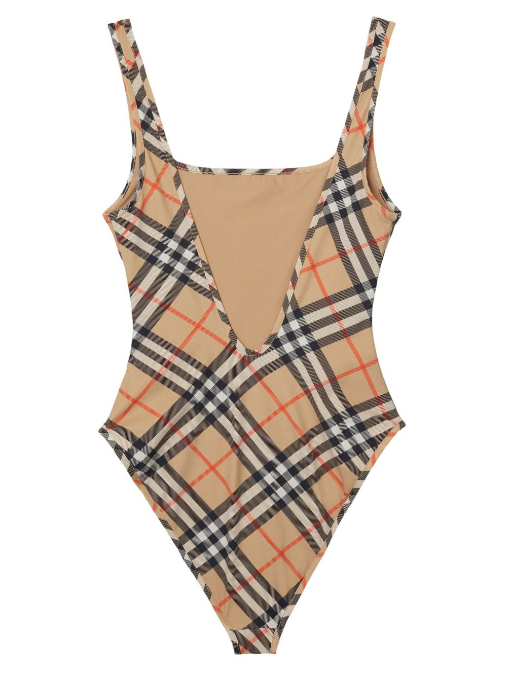 Burberry check-pattern swimsuit Burberry 