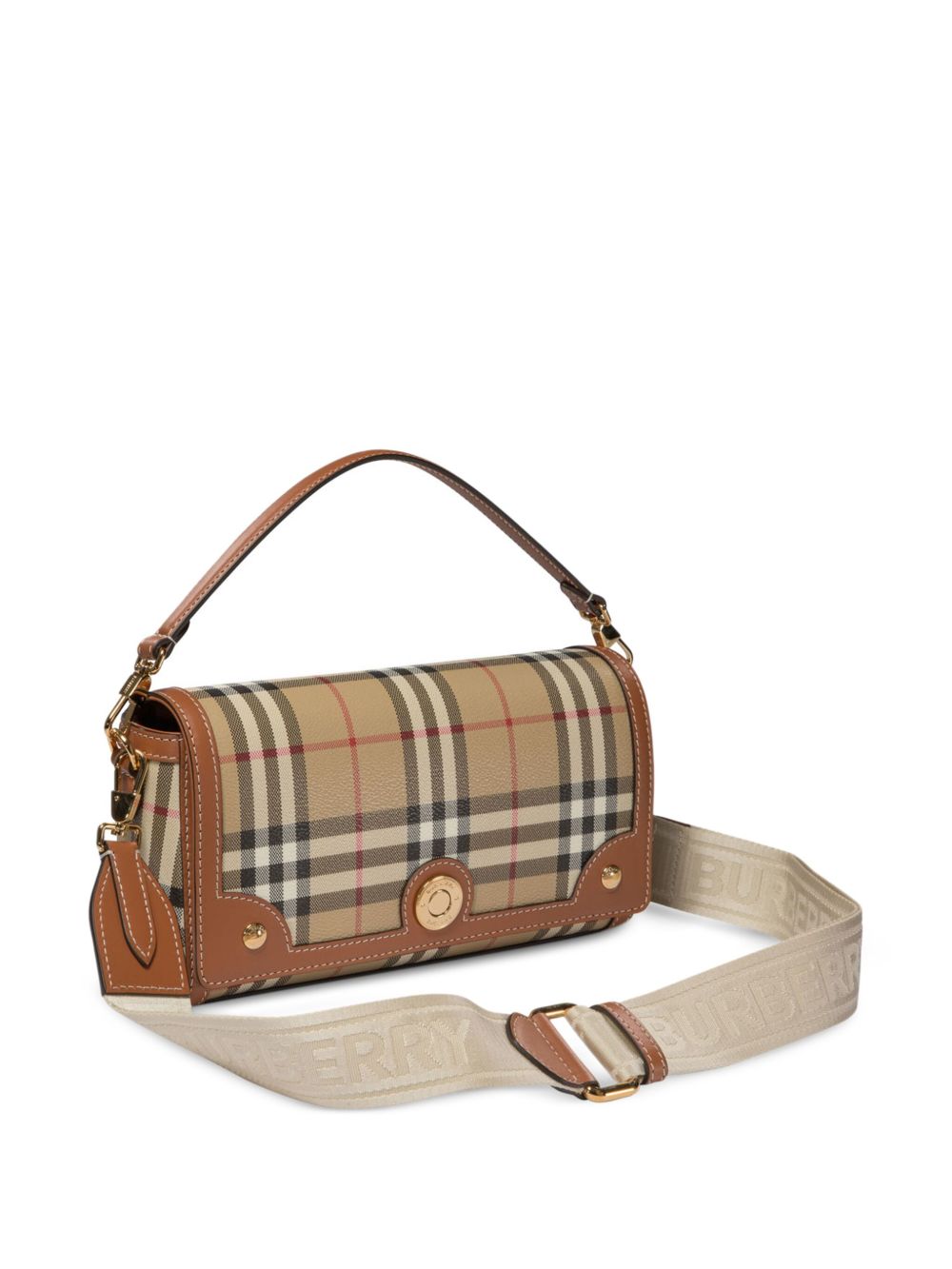 Burberry Checkered Tote Bag